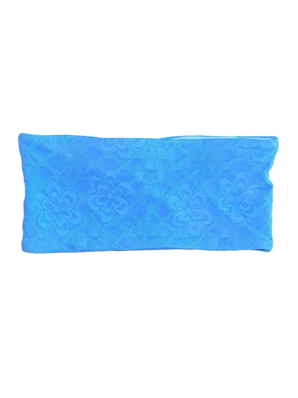 Free People Free-est Lola Strapless Bandeau Bikini Top Blue